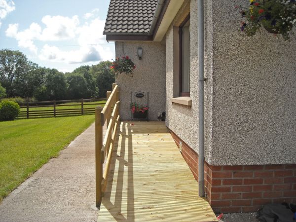 Cost of Hardwood Ramp Installation in Carmel