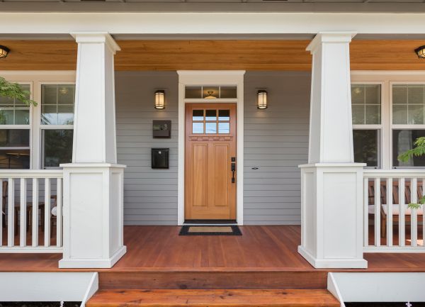 Cost of Wood Porch Construction in Carmel